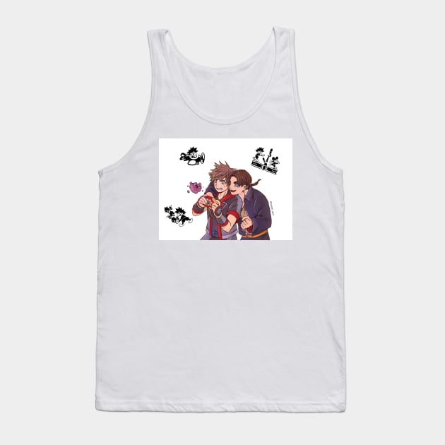 Sora and Jimbo Tank Top by hallstheien